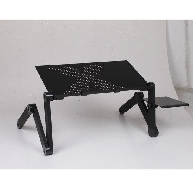 1 Pcs Computer Desks Adjustable Foldable Vented Stand Laptop Notebook Lap PC Folding Desk Table Portable Bed Tray