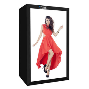 MAMEN 200CM/2M Foldable Lighting Box Photo Studio Soft Box 6 LED Panel Soft Box Background Kit  DSLR Camera For Nikon Sony Canon