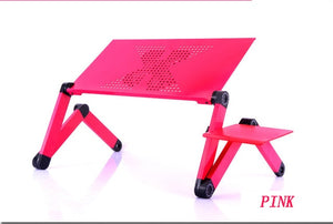 Portable foldable adjustable folding table for Laptop Desk Computer mesa para notebook Stand Tray For Sofa Bed small table