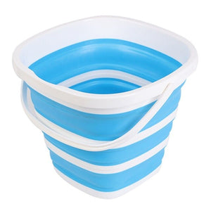 Portable Folding Bucket Foldable Basin Tourism Outdoor Folding Bucket Fishing Camping Car Wash Bucket Outdoor Camping