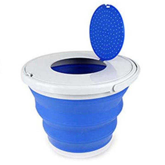 Portable Folding Bucket Foldable Basin Tourism Outdoor Folding Bucket with Lids Fishing Camping Car Wash Bucket Outdoor Camping